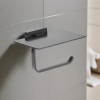 Amanda Toilet Paper Holder - Gun Metal - Image 4