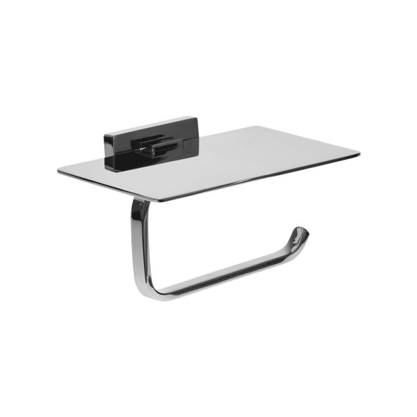Amanda Toilet Paper Holder - Mirror Polished Chrome