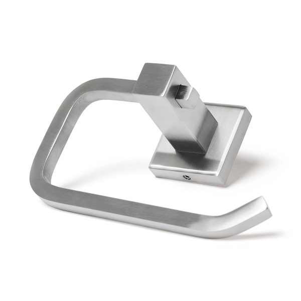 Annabel Toilet Paper Holder -  Satin Silver