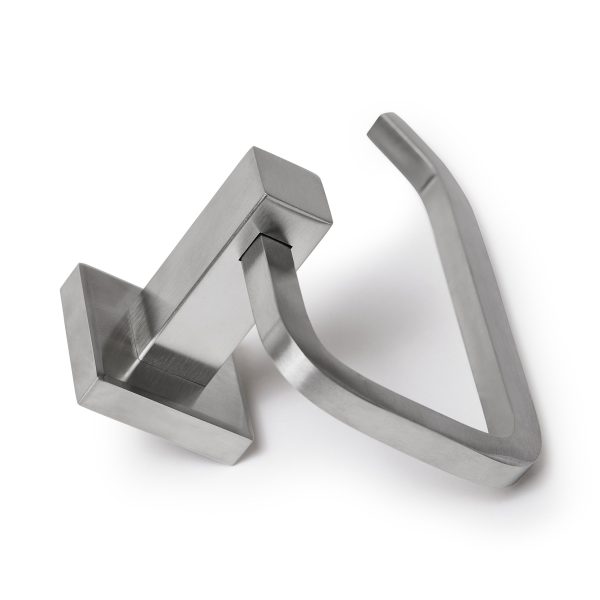 Annabel Toilet Paper Holder -  Satin Silver - Image 2