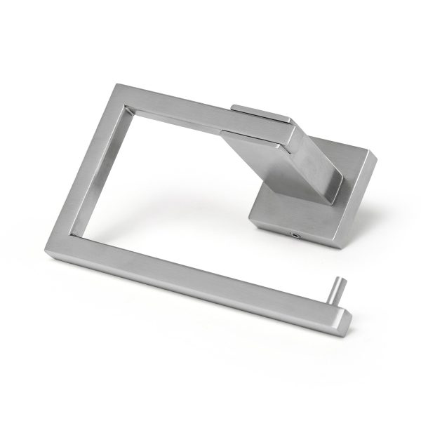 Aurora Toilet Paper Holder - Satin Silver