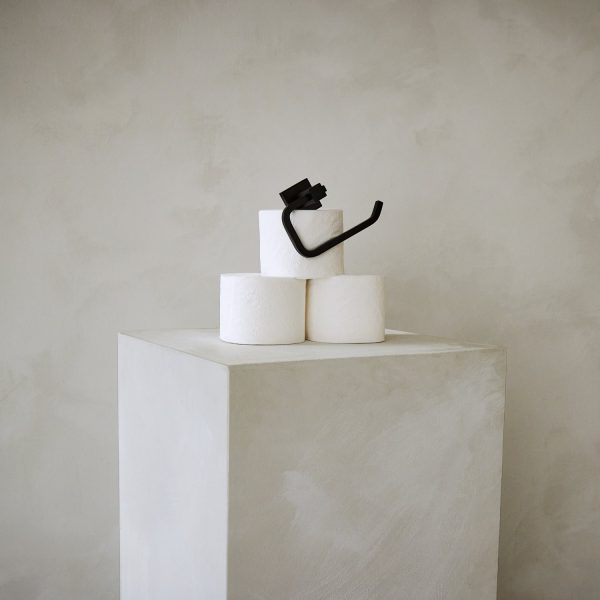 Annabel Toilet Paper Holder - Matte Black - Image 3